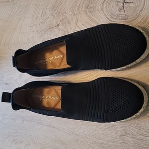 Adrienne Vittadini Black Espadrille 8.5